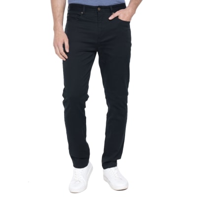 PANTALON HOMBRE 5 BOLSILLOS NEGRO LI080N009