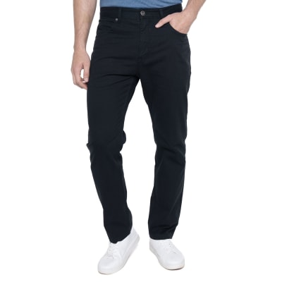 PANTALON 5 BOLSILLOS REGULAR PARA HOMBRE NEGRO LI734N009