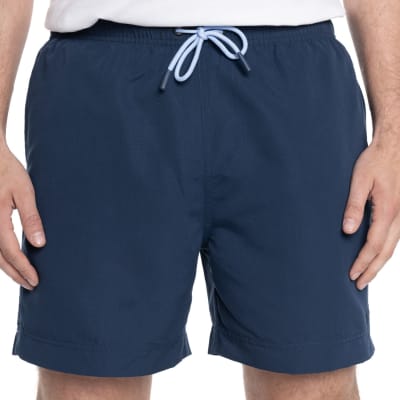 TRAJE DE BAÑO LISO HOMBRE AZUL V6012N070