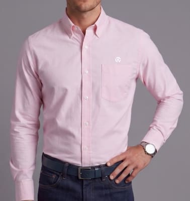 CAMISA OXFORD OPOSTO ROSADO I6001N050