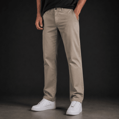 PANTALON CHINO TAUPE I6000N090