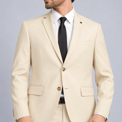 TRAJE FORMAL DE GRADUACION HOMBRE SLIM BEIGE V7000N030
