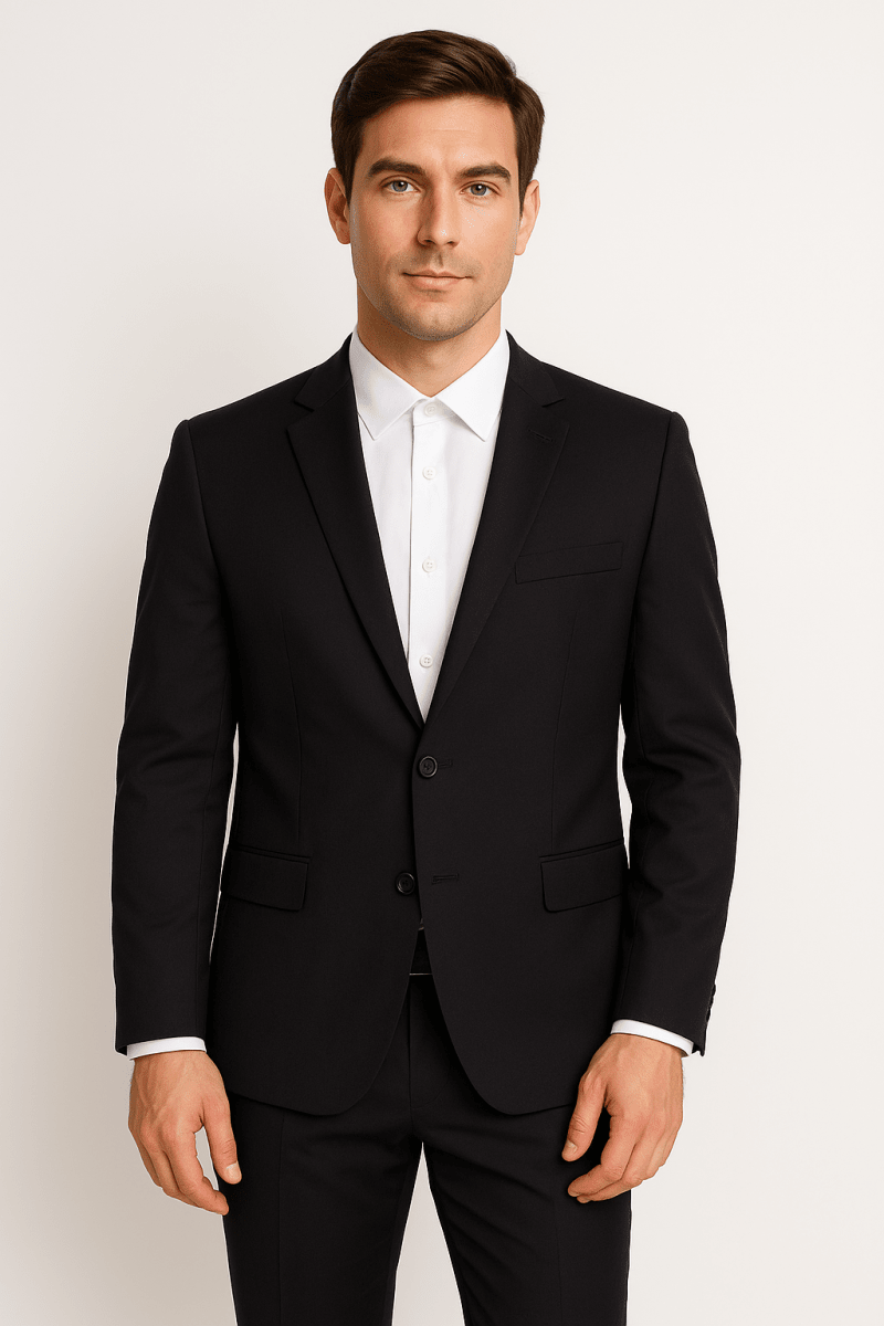TRAJE EJECUTIVO NEGRO PARA HOMBRE - MODELO V6001N0092