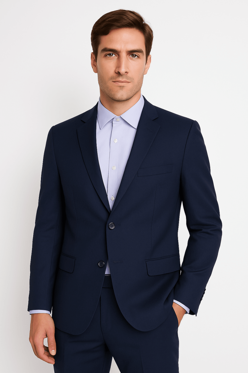 TRAJE EJECUTIVO AZUL MARINO PARA HOMBRE - MODELO V6001N0792