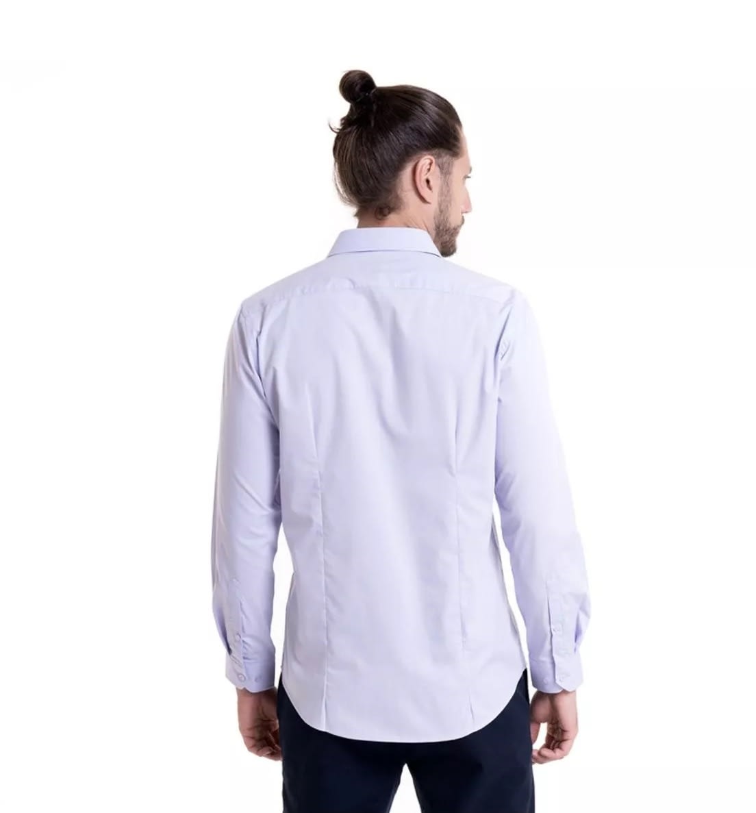 CAMISA DE VESTIR HOMBRE SLIM FIT LILA LI061N0602