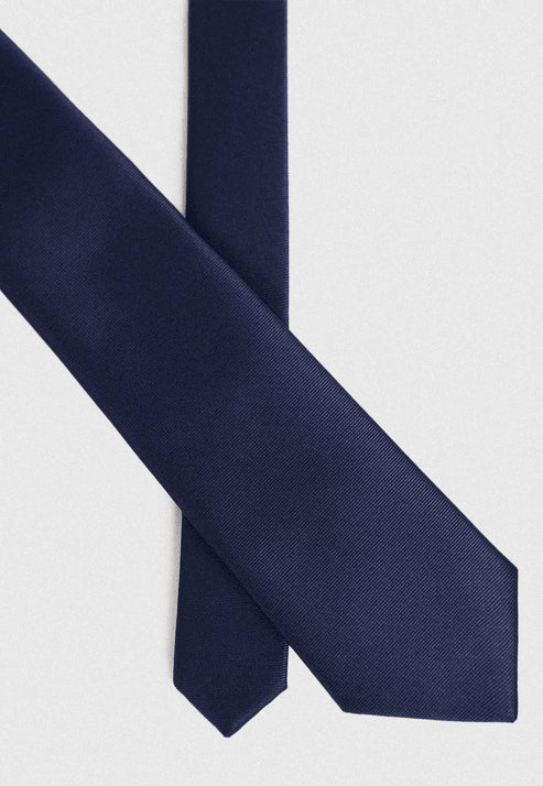 CORBATA LISA FORMAL AZUL MARINO AC000N0792