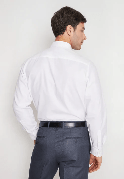 CAMISA FORMAL OXFORD REGULAR HOMBRE BLANCO V6002N0012
