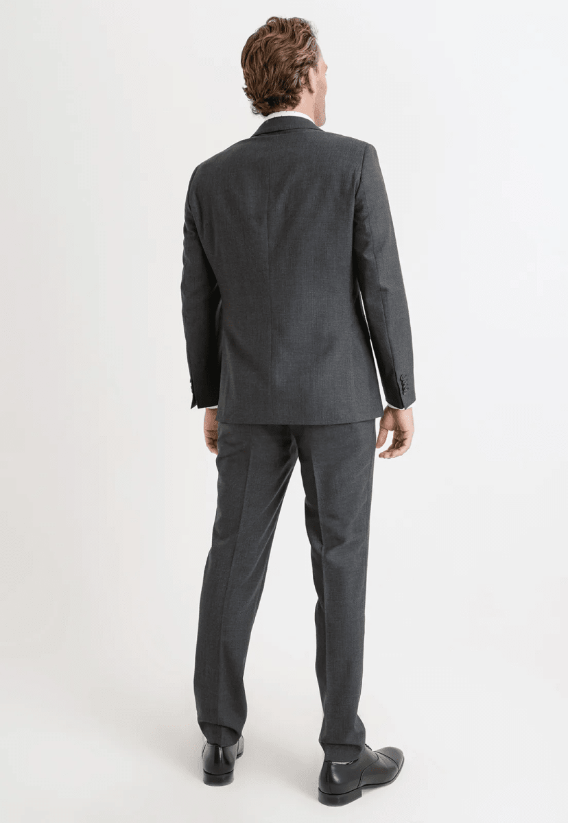 TRAJE HOMBRE FORMAL THERMOLITE NEGRO TRIAL – ELEGANCIA SLIM FIT CON TECNOLOGÍA TÉRMICA AVANZADA I5000N0092