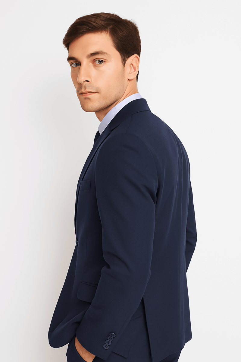 TRAJE EJECUTIVO AZUL MARINO PARA HOMBRE - MODELO V6001N0793