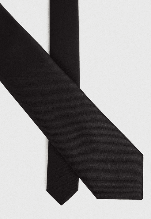 CORBATA LISA FORMAL NEGRO AC000N0092