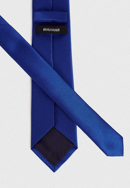 CORBATA LISA FORMAL AZULINO AC000N0773