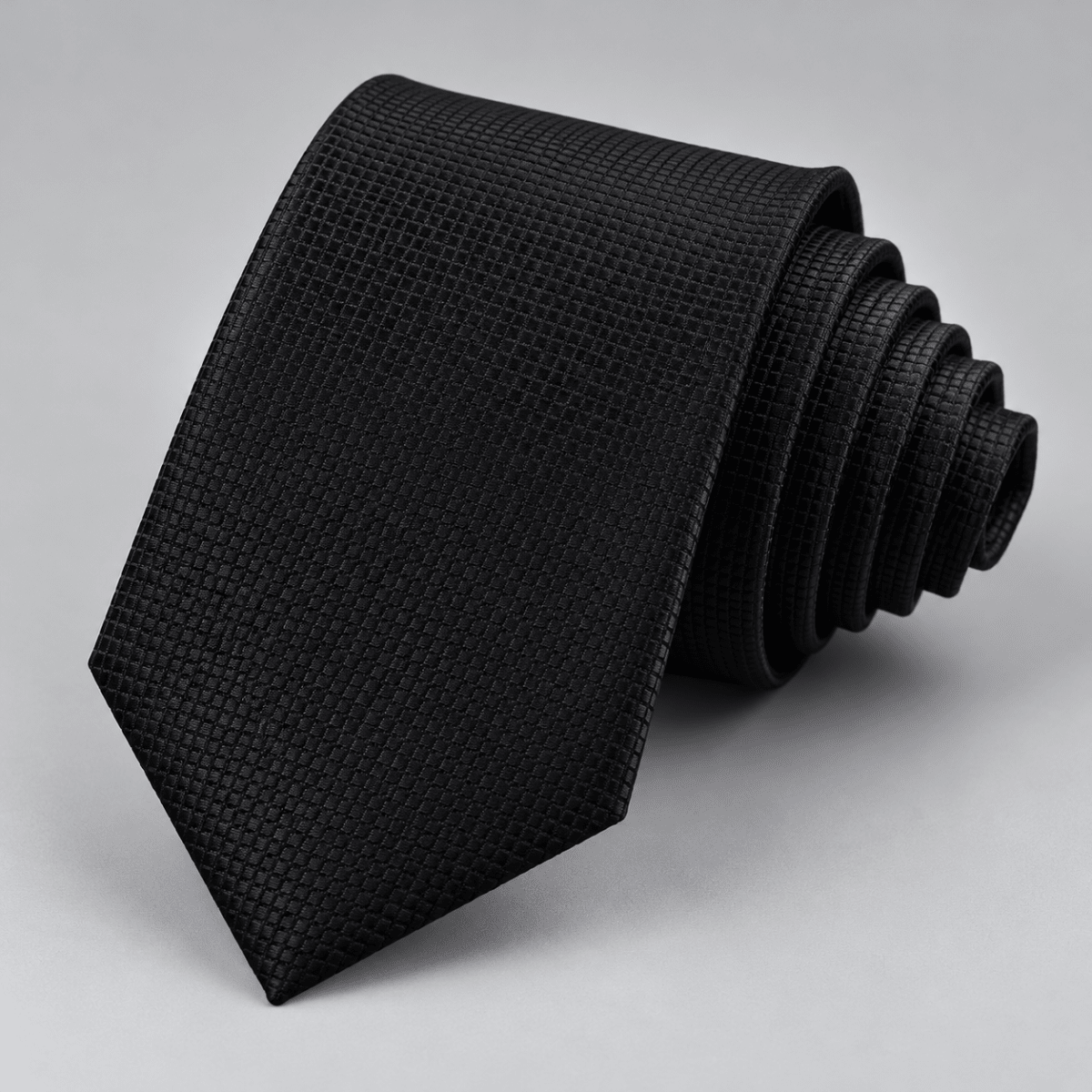 CORBATA SLIM TEXTURIZADA 6 CM NEGRO AC002N0031