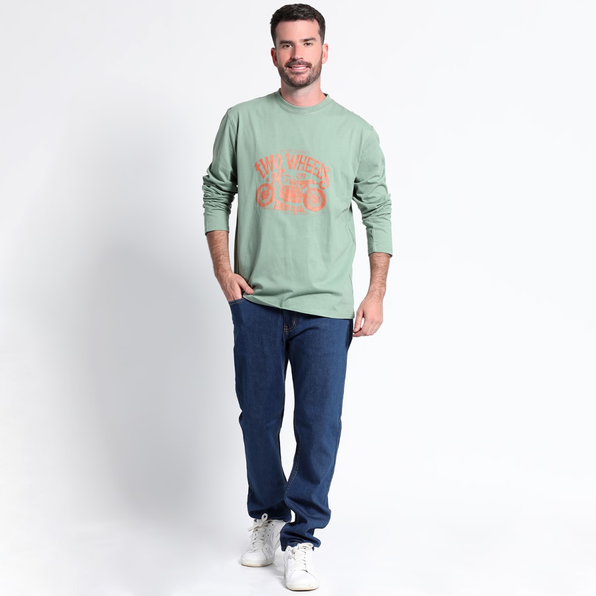 POLERA ESTAMPADA TALLAS EXTRA (5XL Y 6XL) I3697X0121