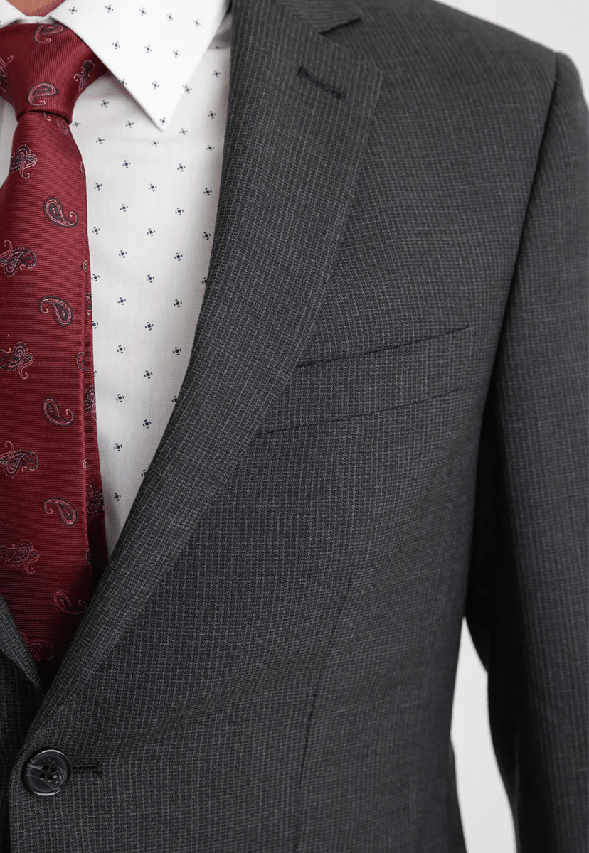 TRAJE HOMBRE FORMAL THERMOLITE NEGRO TRIAL – ELEGANCIA SLIM FIT CON TECNOLOGÍA TÉRMICA AVANZADA I5000N0093