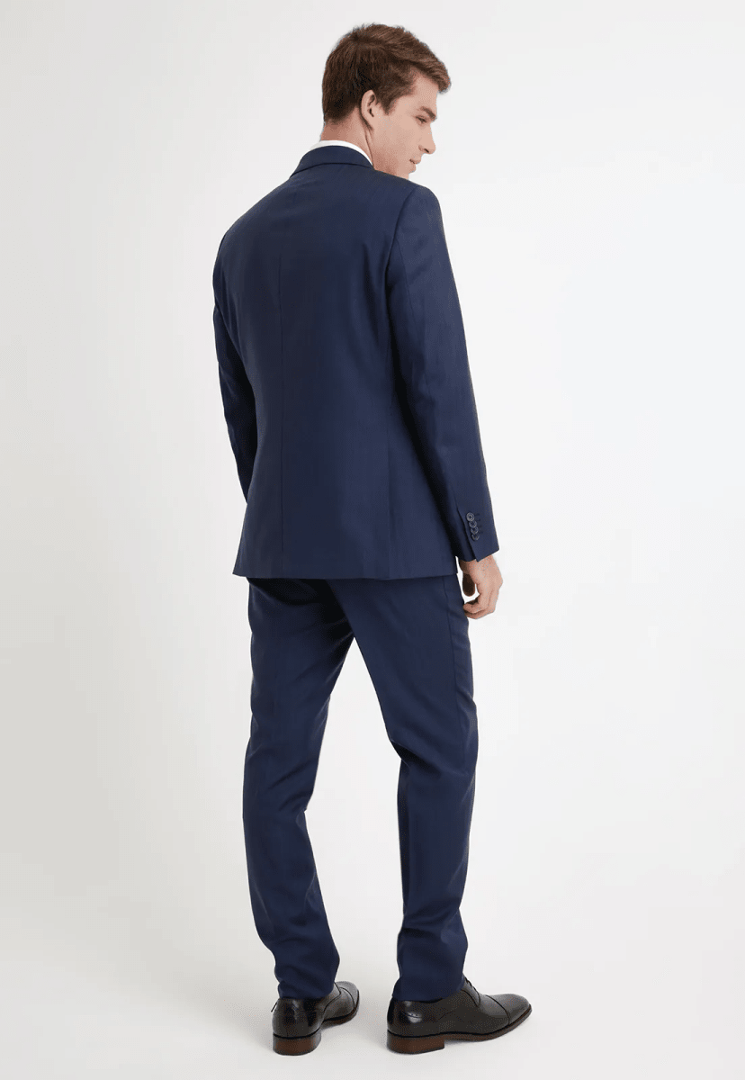 TRAJE HOMBRE FORMAL BUSINESS AZUL MARINO TRIAL – ELEGANCIA SLIM FIT EN LANA SUPER 100’S I5002N0774