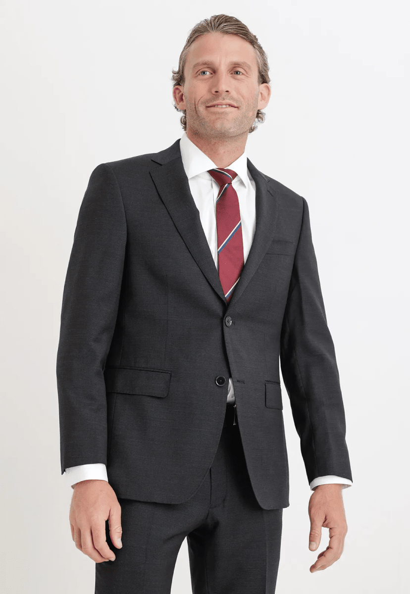 TRAJE HOMBRE FORMAL BUSINESS NEGRO TRIAL – ELEGANCIA SLIM FIT EN LANA SUPER 100’S I5002N0095