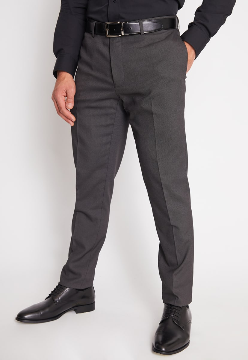 TRAJE EJECUTIVO GRIS TEXTURADO PARA HOMBRE - MODELO V3000N0035