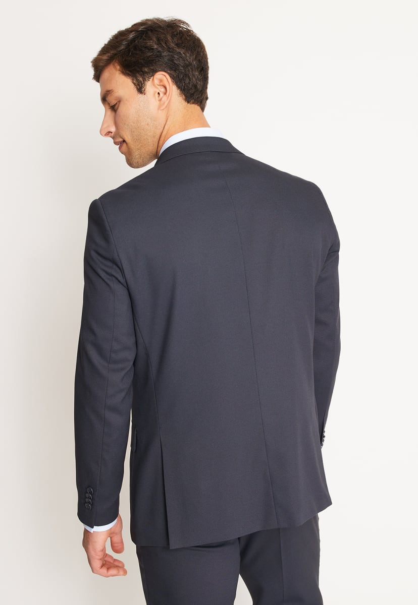 TRAJE EJECUTIVO AZUL MARINO TEXTURADO PARA HOMBRE - MODELO V3000N0793