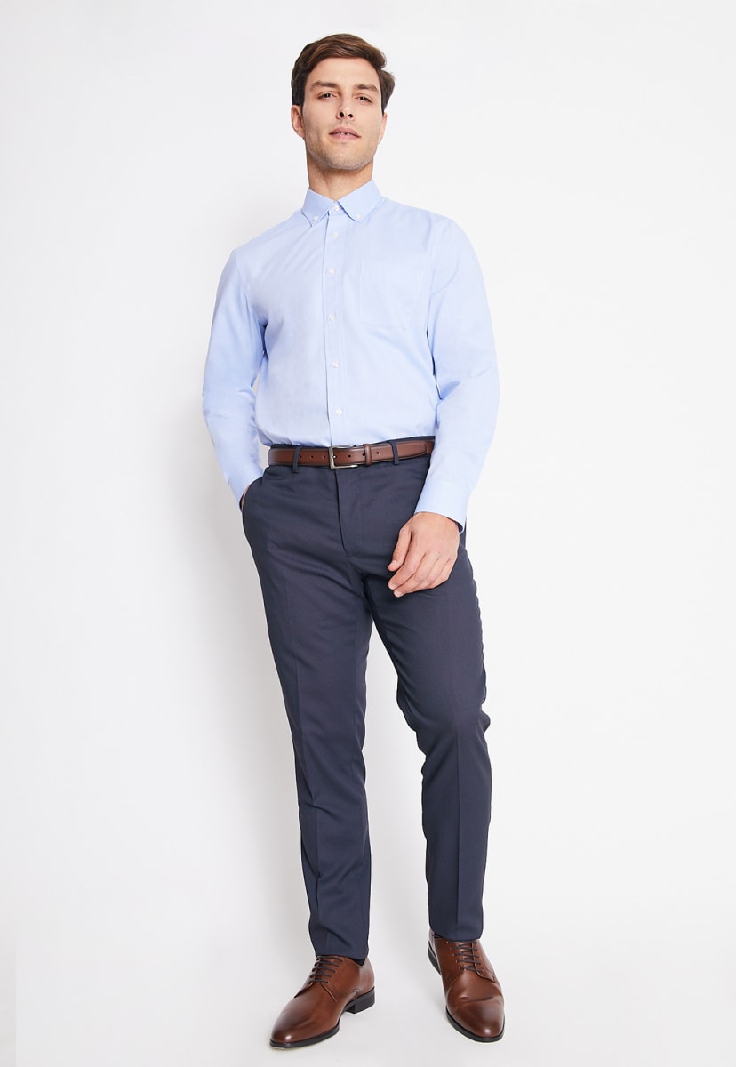 CAMISA FORMAL OXFORD V3002N0701