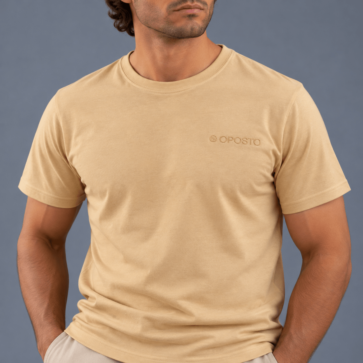POLERA MANGA CORTA BASICA OPOSTO ARENA LI000N0341