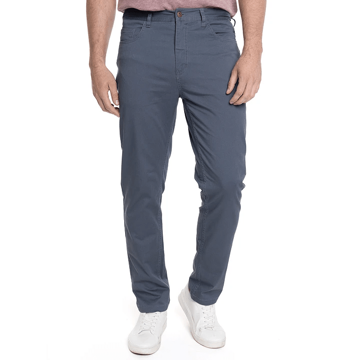 PANTALON 5 BOLSILLOS PARA HOMBRE AZUL LI080M0771