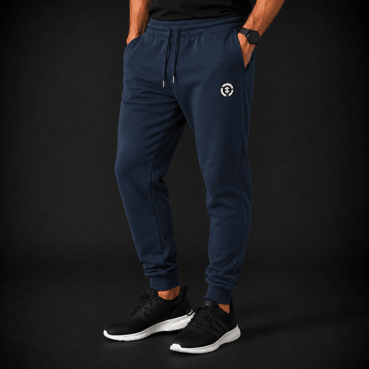JOGGER FRANELA CARDADA AZUL MARINO LI000N0791