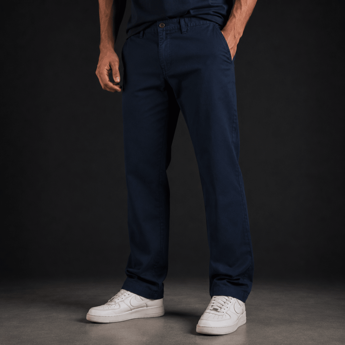 PANTALON CHINO AZUL MARINO I6000N0791