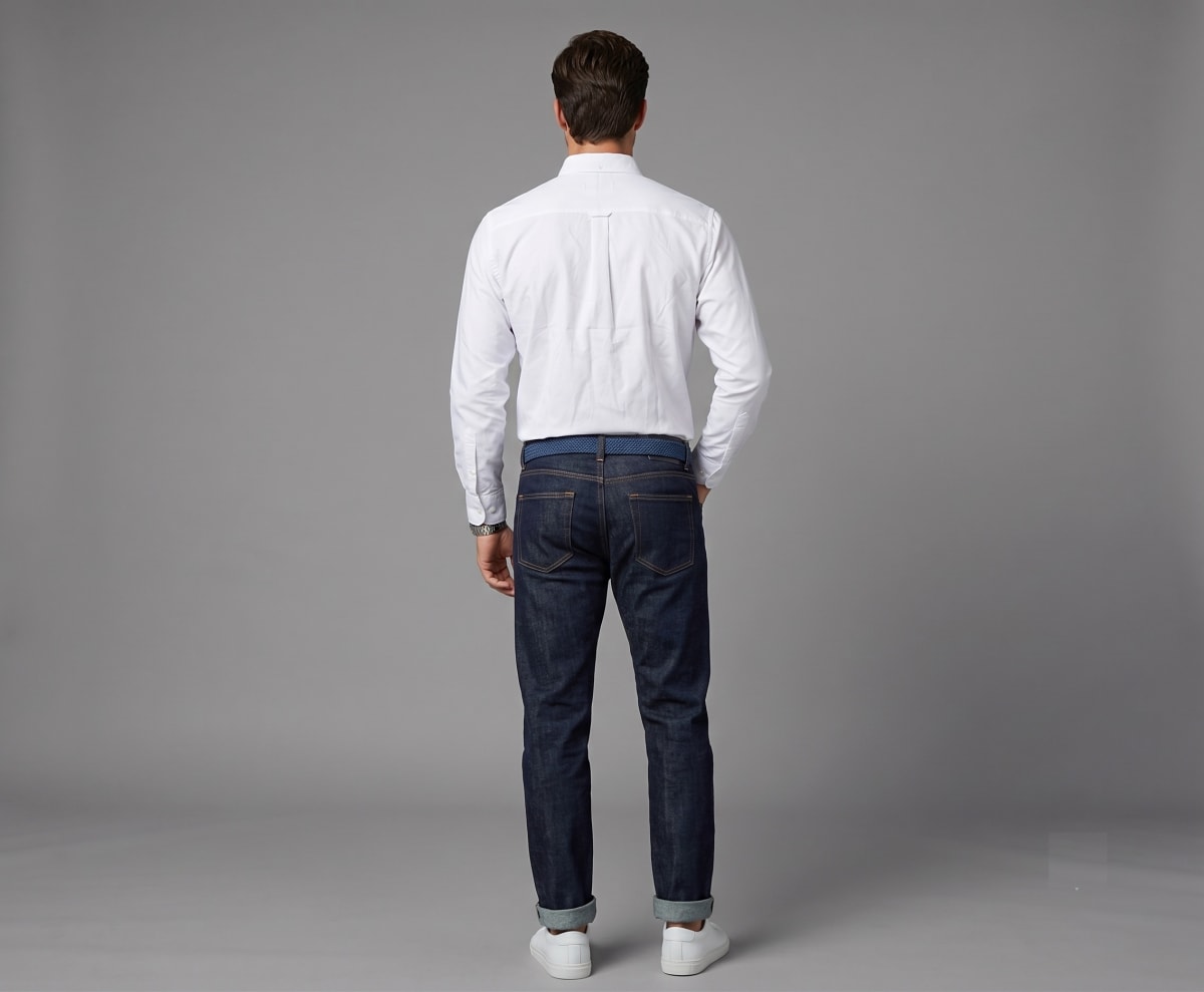 CAMISA OXFORD OPOSTO BLANCO I6001N0012