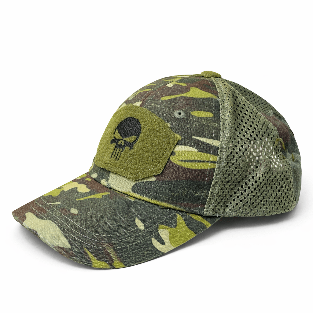 JOCKEY CAMUFLADO TRUCKER VERDE MILITAR AC011N0171