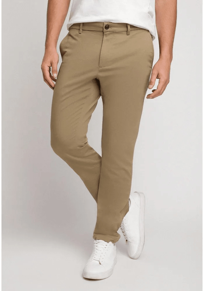 PANTALON CASUAL CHINO HOMBRE CAQUI V6002N0921