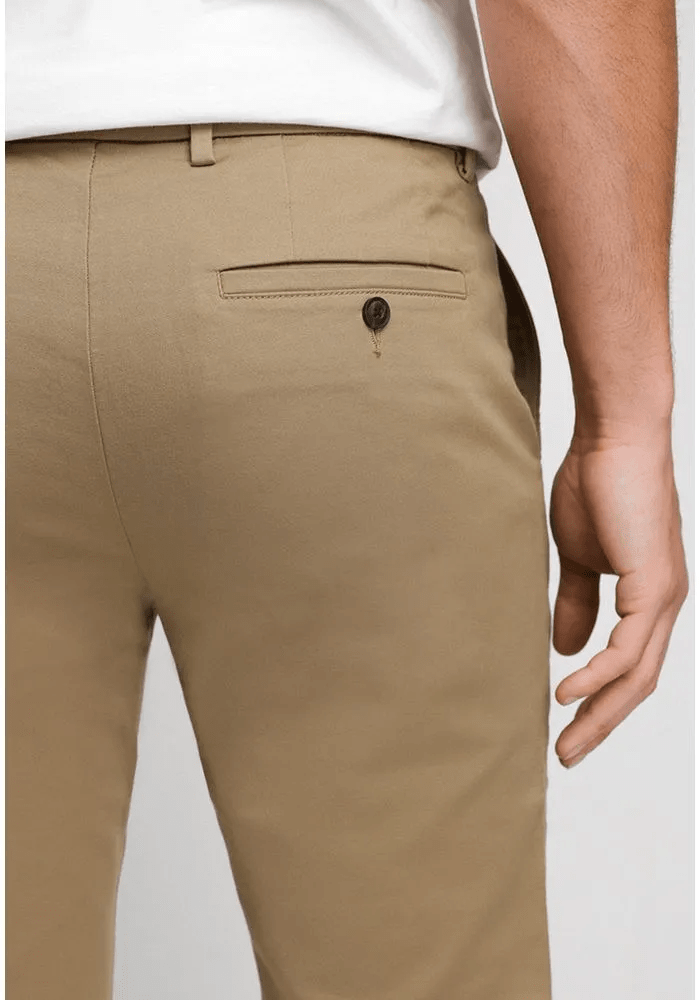 PANTALON CASUAL CHINO HOMBRE CAQUI V6002N0923