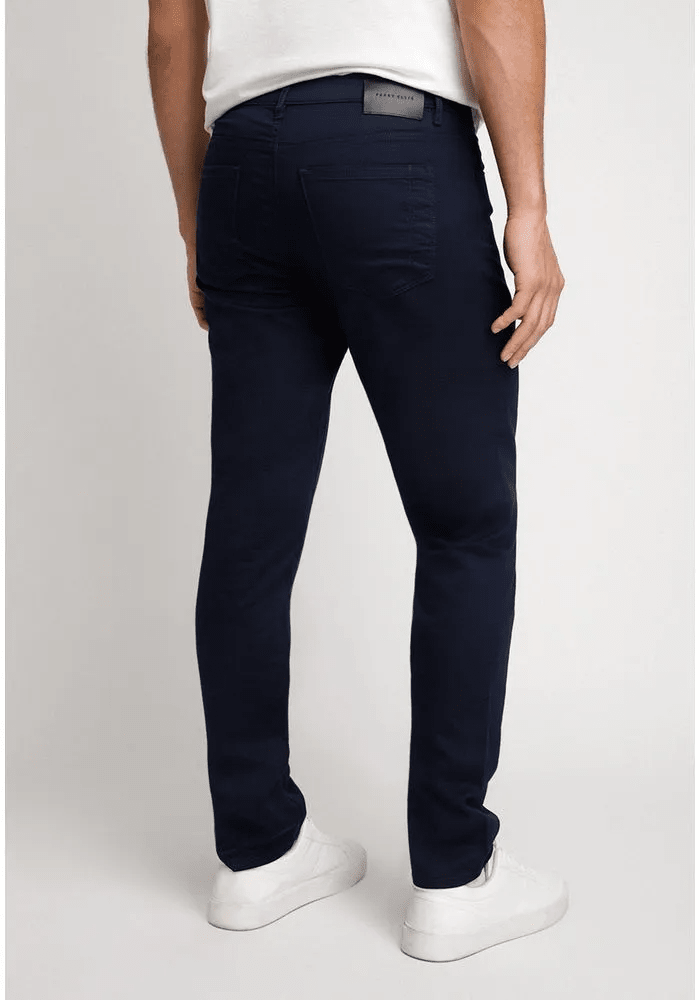 PANTALON HOMBRE CASUAL 5 BOLSILLOS AZUL MARINO V6000N0792