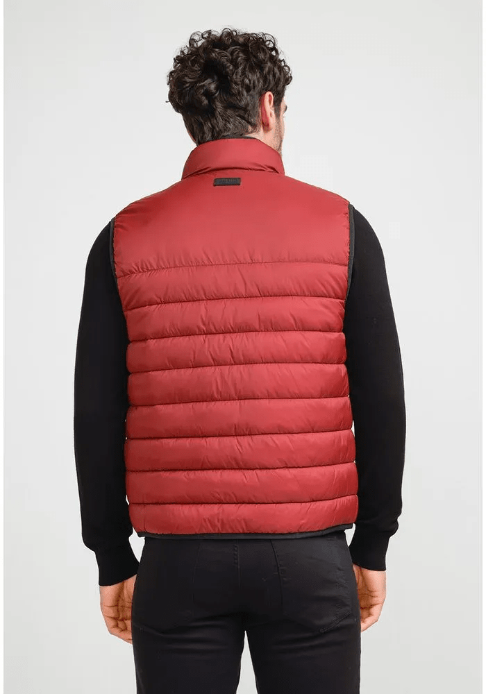 PARKA SIN MANGAS ACOLCHADA ROJA V6000N0542