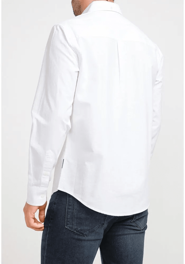 CAMISA CASUAL OXFORD BLANCA V6001N0012