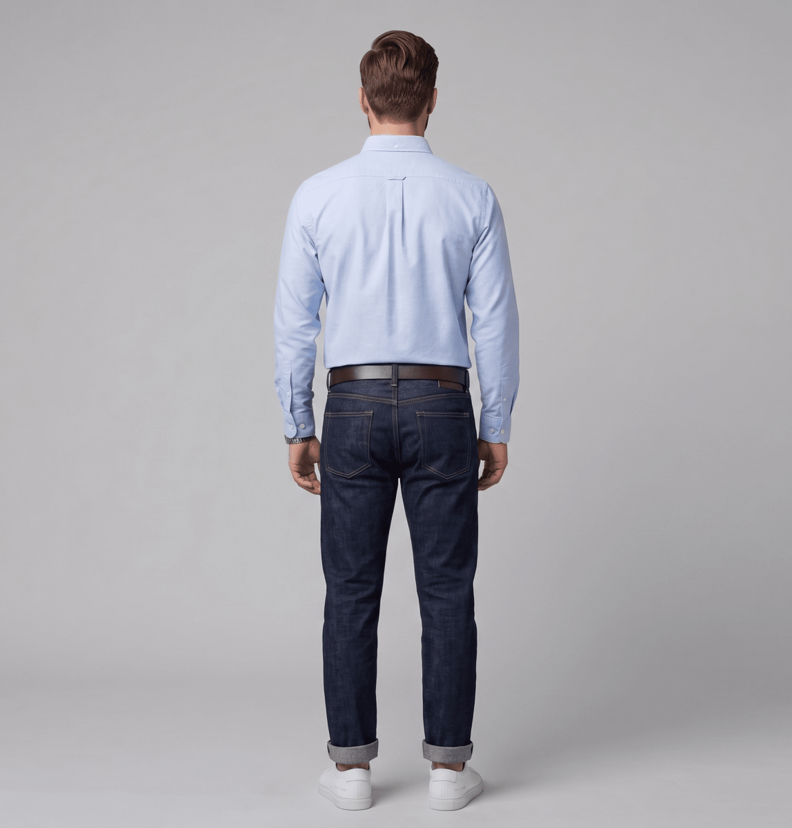 CAMISA OXFORD OPOSTO CELESTE I6001N0702