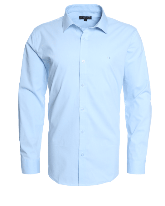 CAMISA DE VESTIR HOMBRE SLIM FIT CELESTE LI061N0702