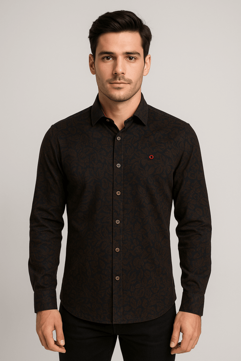 CAMISA COTELÉ ESTAMPADA I2960N0021