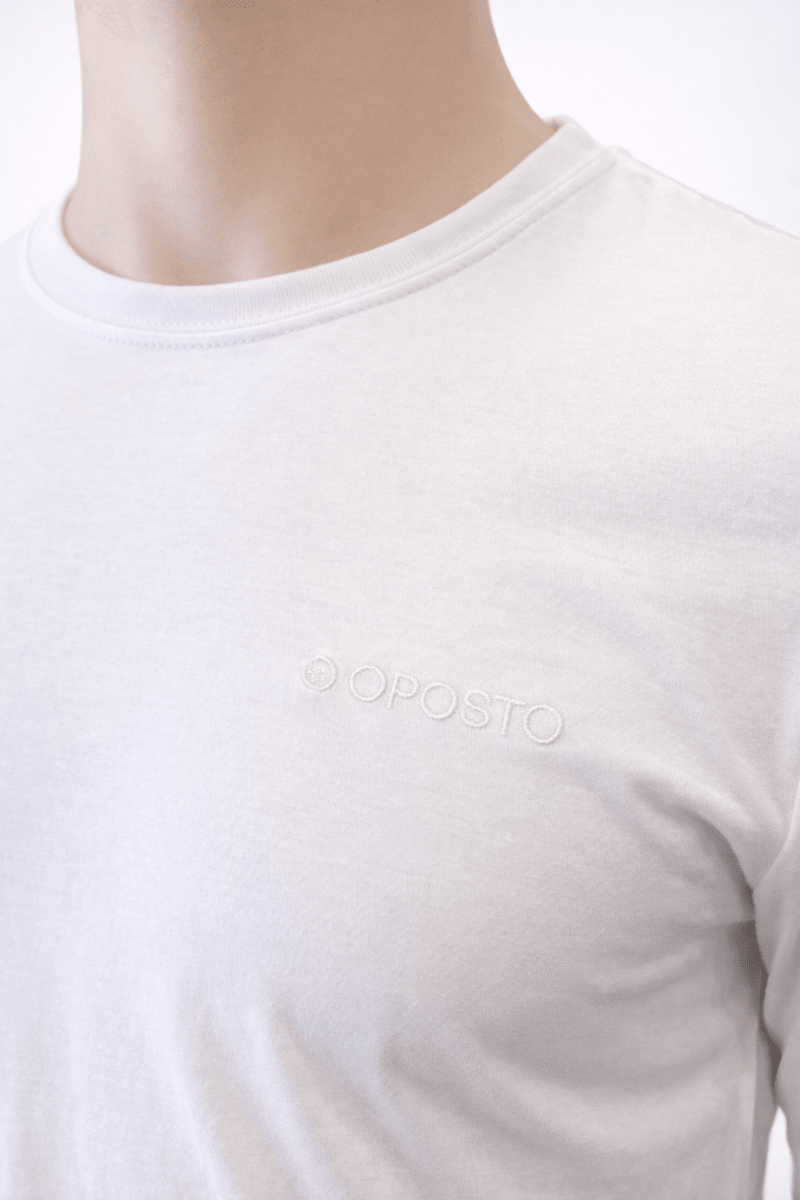 POLERA MANGA LARGA BASICA OPOSTO BLANCO LI000N0013