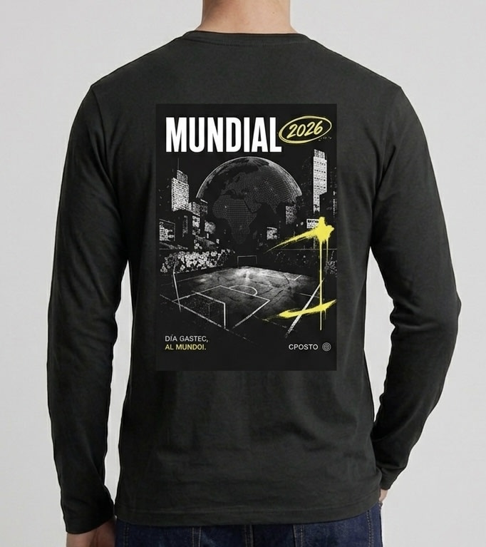 POLERA MANGA LARGA OPOSTO MUNDIAL CLUB I6002N0012