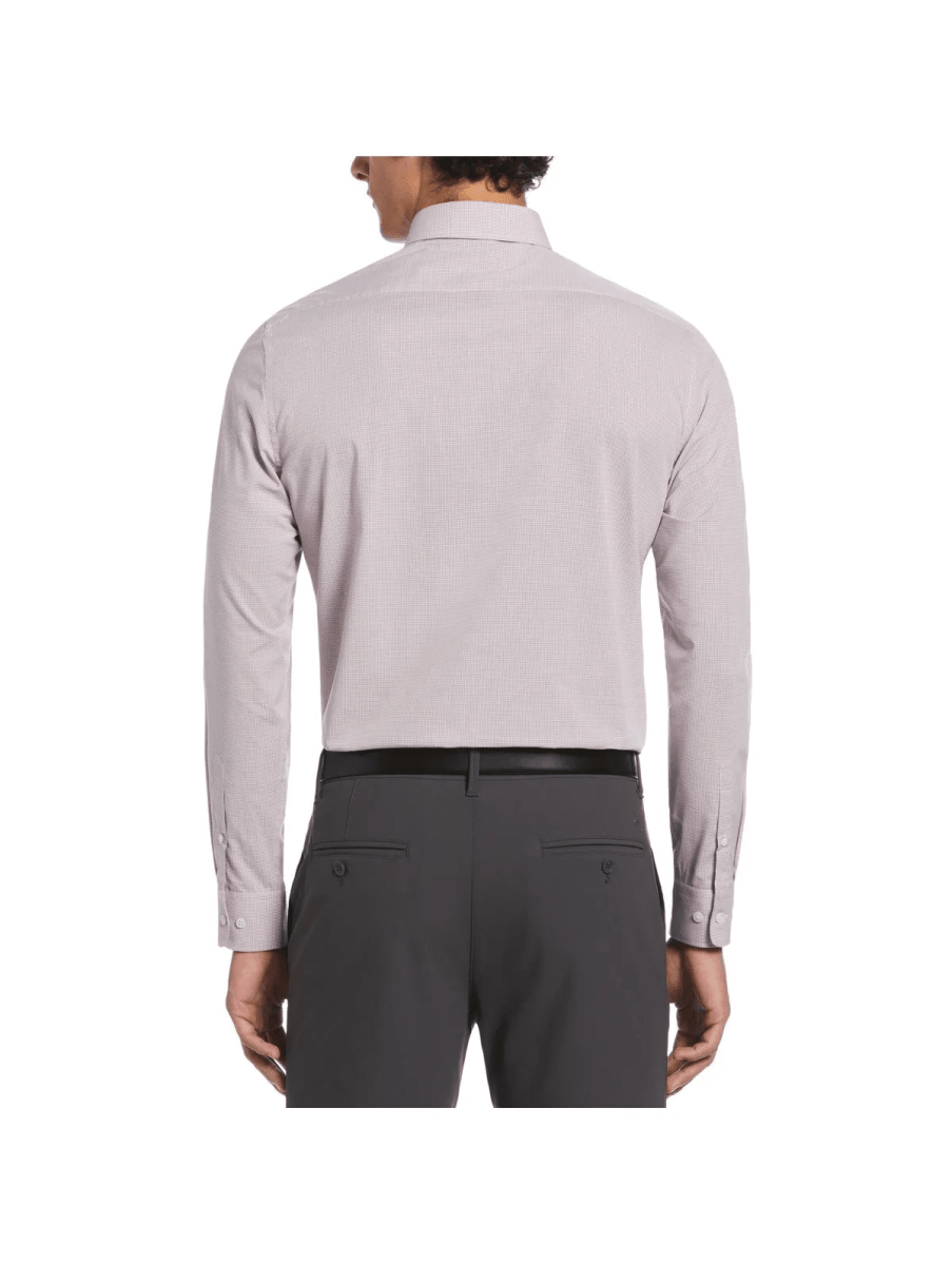 CAMISA DE VESTIR HOMBRE MICRODISEÑO BURDEO V6004N0562