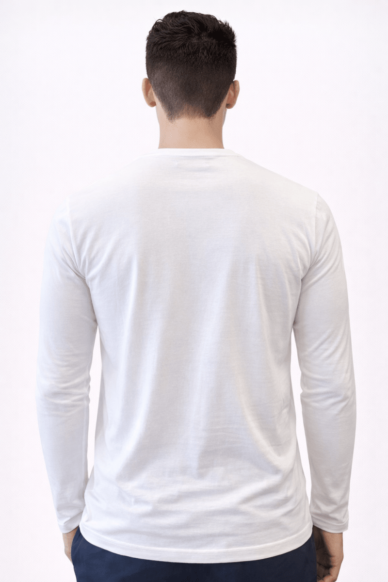 POLERA MANGA LARGA BASICA OPOSTO BLANCO LI000N0012