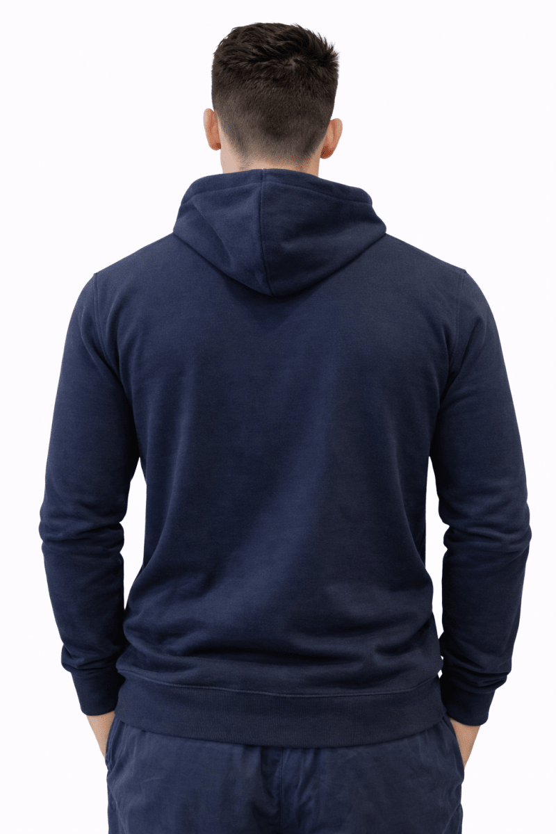 POLERON BÁSICO FULL ZIPPER OPOSTO AZUL MARINO LI002N0792