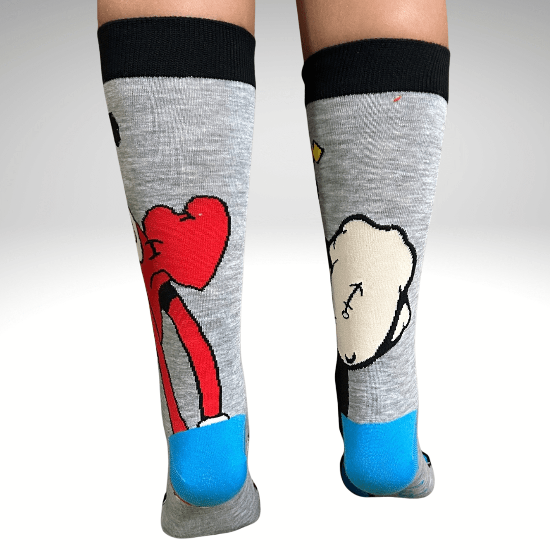 CALCETINES ANIMADOS PARA HOMBRE Y MUJER 