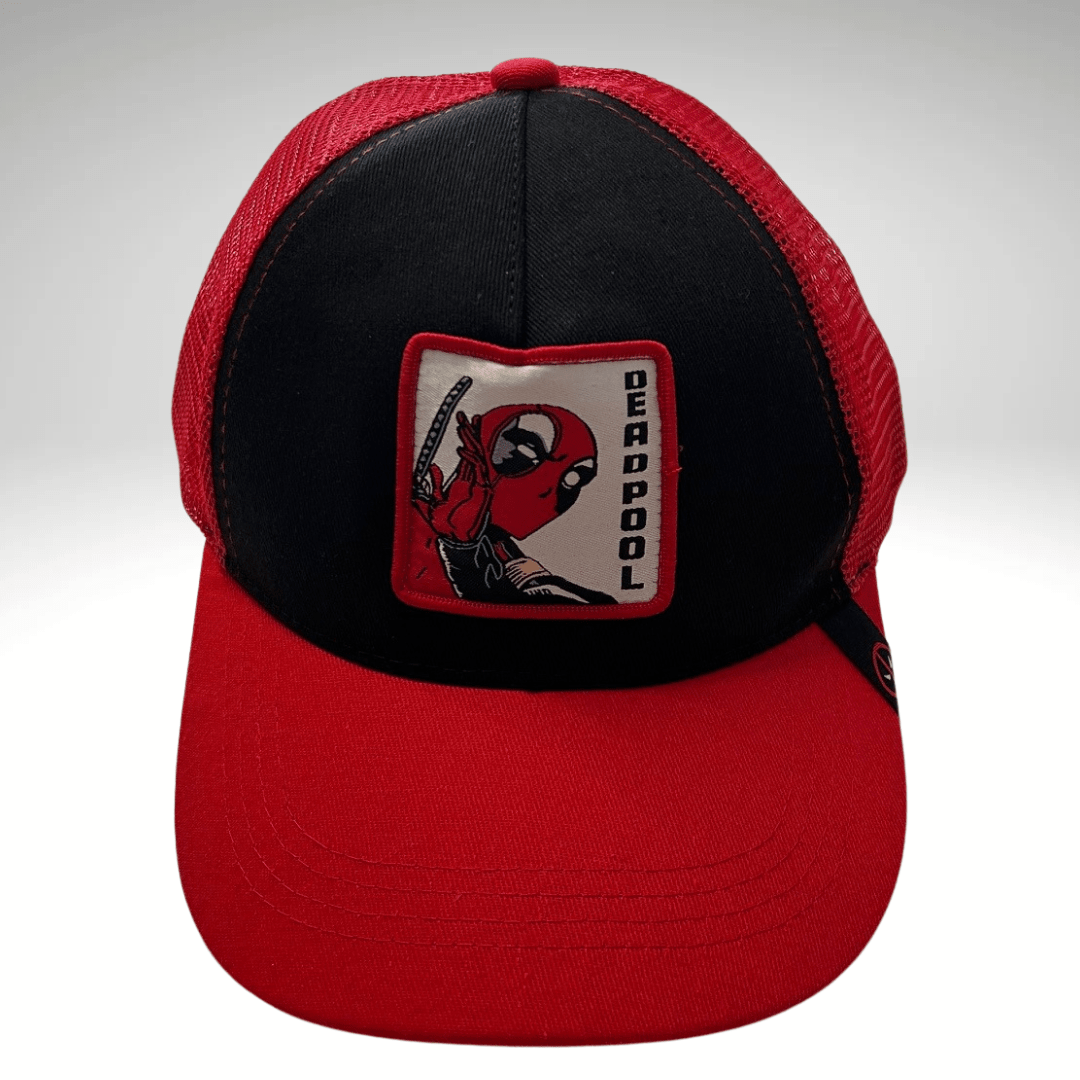 JOCKEY DE MALLA UNISEX AJUSTABLE DEADPOOL ROJO – ESTILO URBANO Y VENTILACIÓN PERFECTA LI28003N0053