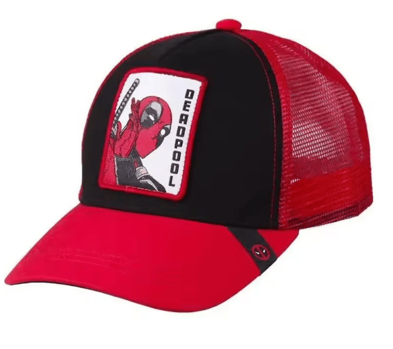 JOCKEY DE MALLA UNISEX AJUSTABLE DEADPOOL ROJO – ESTILO URBANO Y VENTILACIÓN PERFECTA LI28003N0051