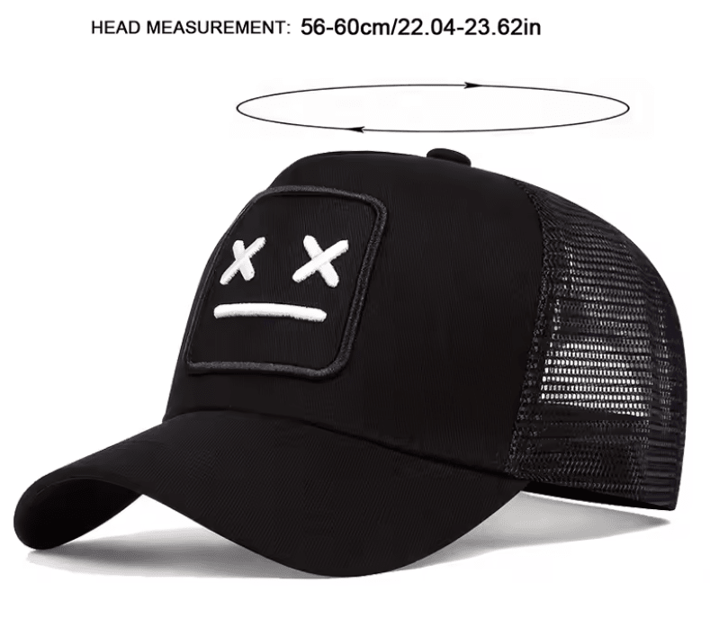 JOCKEY DE MALLA UNISEX AJUSTABLE DOBLE X NEGRO – ESTILO URBANO Y VENTILACIÓN PERFECTA LI28003N0083