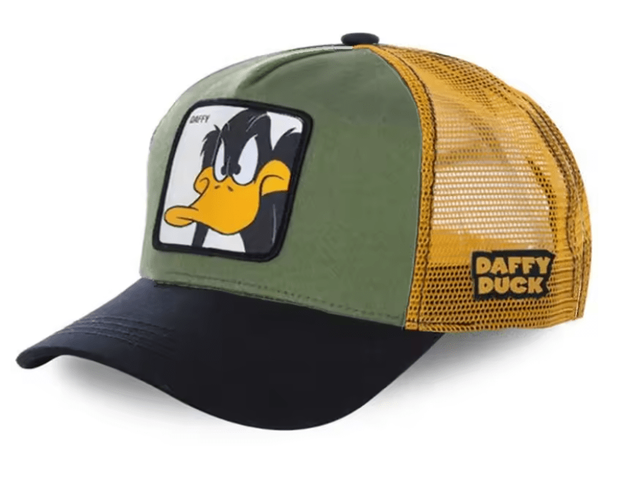 JOCKEY DE MALLA UNISEX AJUSTABLE PATO LUCAS AMARILLO – ESTILO URBANO Y VENTILACIÓN PERFECTA LI28003N0091