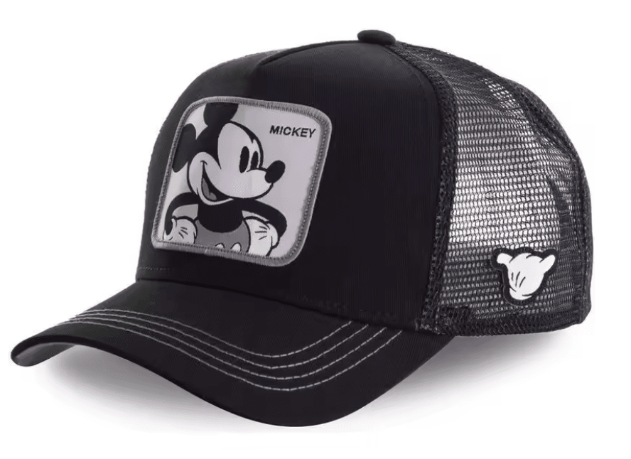 JOCKEY DE MALLA UNISEX AJUSTABLE MICKEY MOUSE NEGRO – ESTILO URBANO Y VENTILACIÓN PERFECTA LI28003N0101