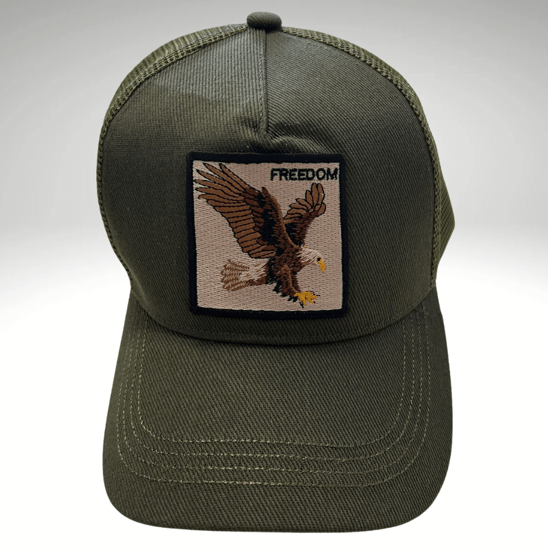 JOCKEY DE MALLA UNISEX AJUSTABLE AGUILA VERDE OSCURO – ESTILO URBANO Y VENTILACIÓN PERFECTA LI28003N0132