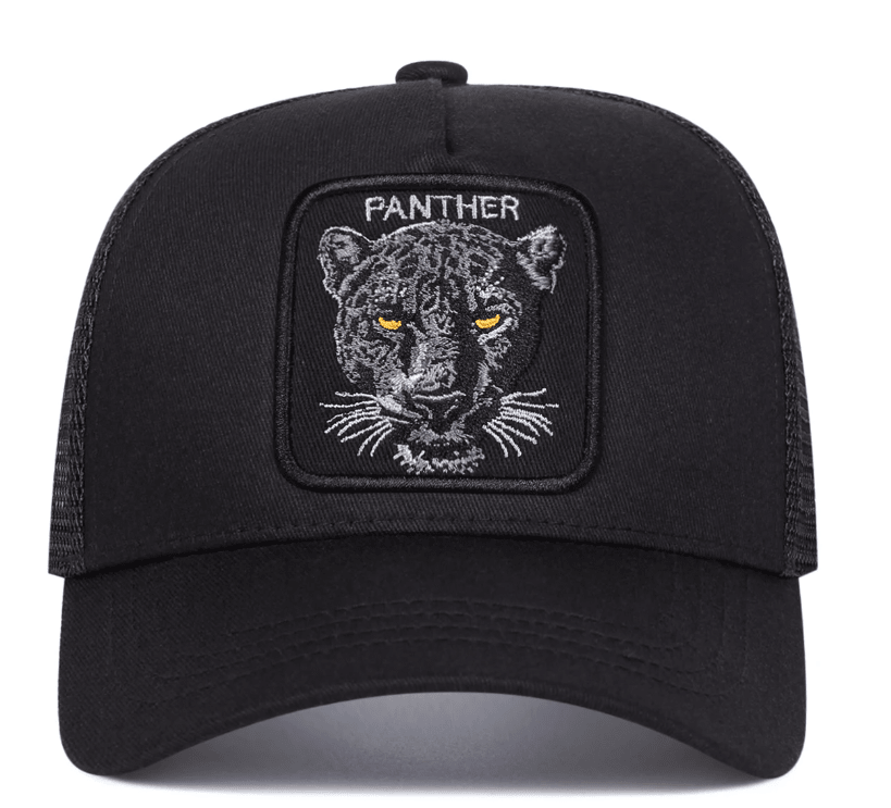 JOCKEY DE MALLA UNISEX AJUSTABLE PANTERA NEGRO – ESTILO URBANO Y VENTILACIÓN PERFECTA LI28003N0172